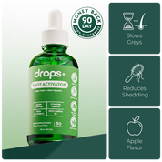 Gray Hair Reversal Drops | Restore Natural Hair Color | Root Activator