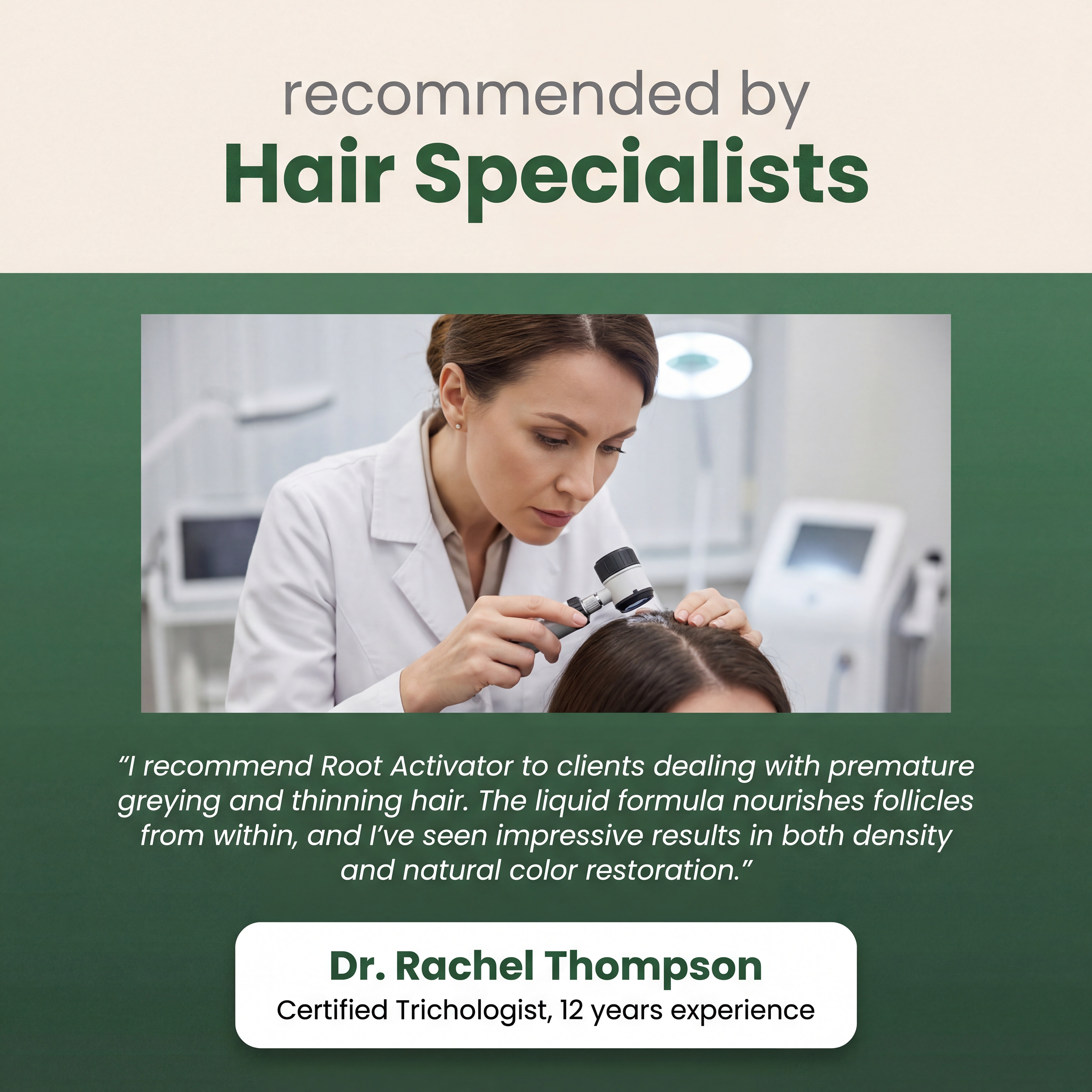 Gray Hair Reversal Drops | Restore Natural Hair Color | Root Activator